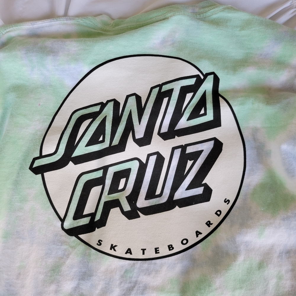 Santa Cruz Tye Dye Long Sleeve T